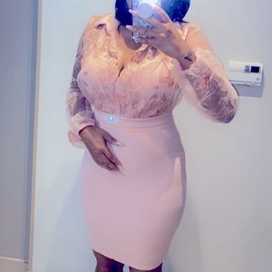 Pink FashionNova Dress new w/tags